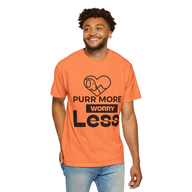 Purr More Worry Less Unisex T-shirt