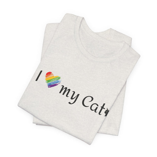 Unisex Jersey Short Sleeve Tee for Cat Lovers