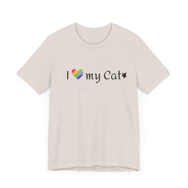 Unisex Jersey Short Sleeve Tee for Cat Lovers