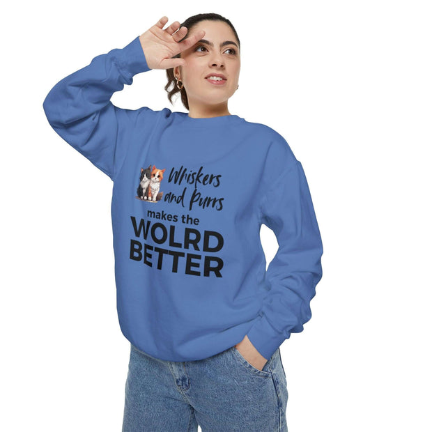 Unisex Garment-Dyed Sweatshirt