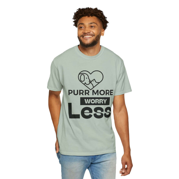 Purr More Worry Less Unisex T-shirt