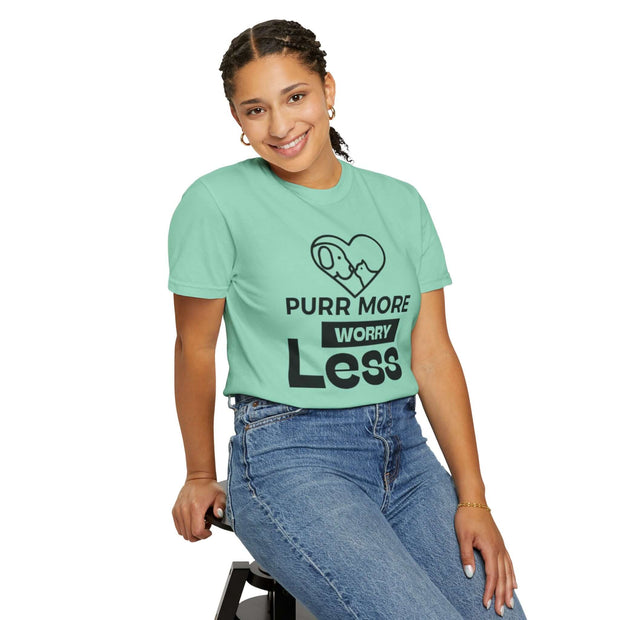 Purr More Worry Less Unisex T-shirt