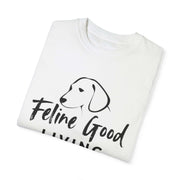 Feline Good Living Better Unisex Quality T-shirt