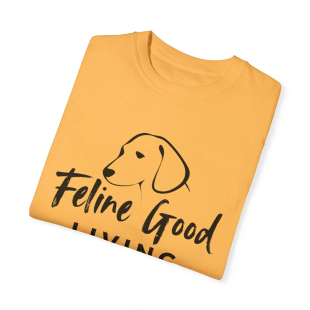 Feline Good Living Better Unisex Quality T-shirt