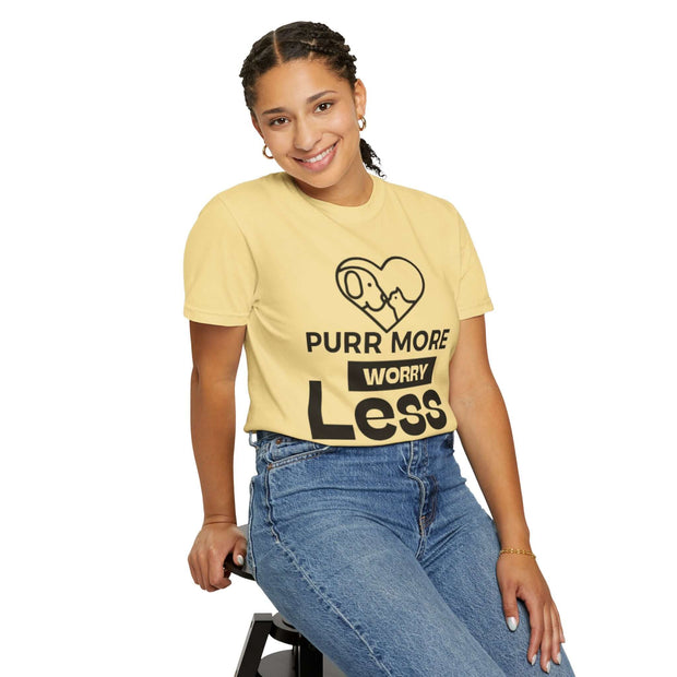 Purr More Worry Less Unisex T-shirt