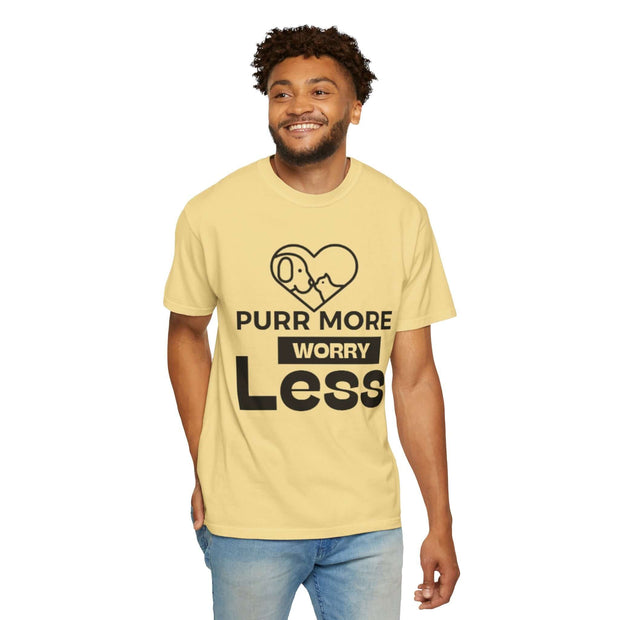 Purr More Worry Less Unisex T-shirt