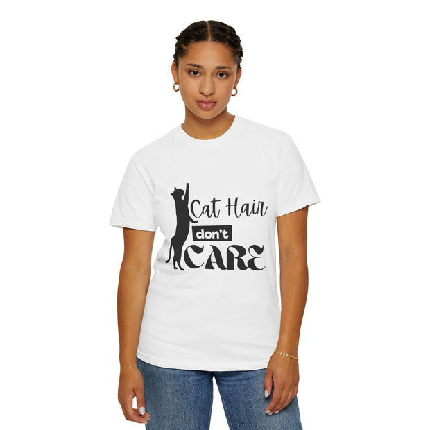 Take care Of  Your Cat Hair Unisex T-shirt