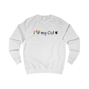 Unisex Pride Sweatshirt for LGBTQ+ Cat Lovers