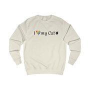 Unisex Pride Sweatshirt for LGBTQ+ Cat Lovers