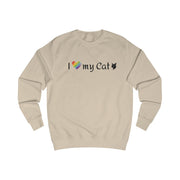 Unisex Pride Sweatshirt for LGBTQ+ Cat Lovers