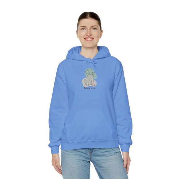 Unisex Heavy Blend Hooded Puppy Love