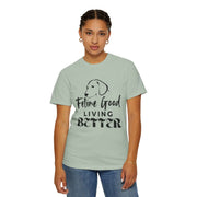 Feline Good Living Better Unisex Quality T-shirt